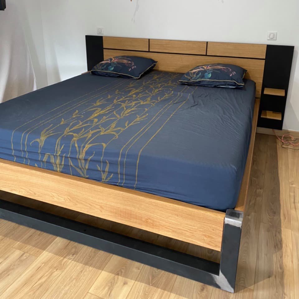 Meuble en bois massif sur mesure réalisé par La Cave à Bois
