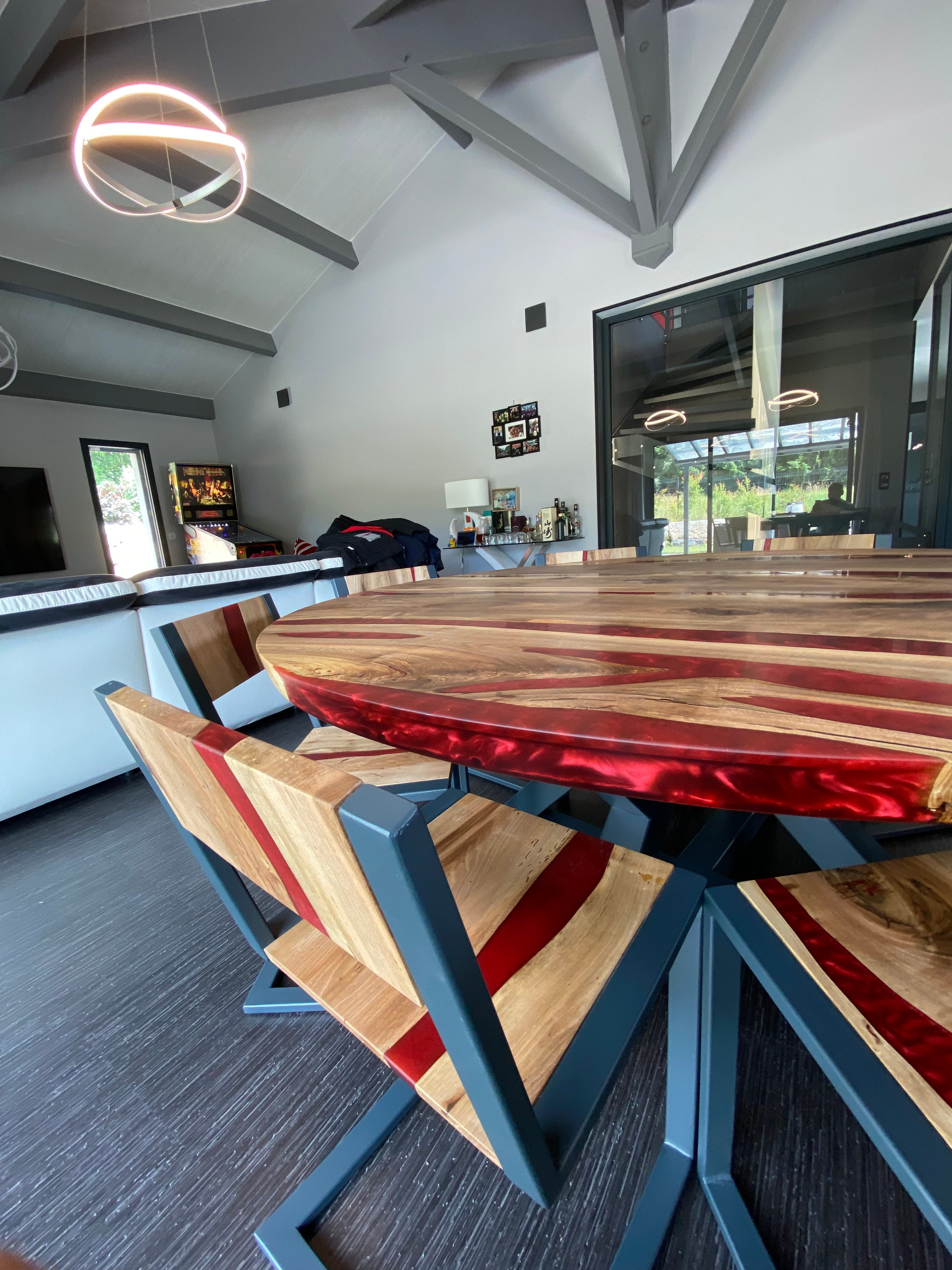 Table Epoxy Ronde